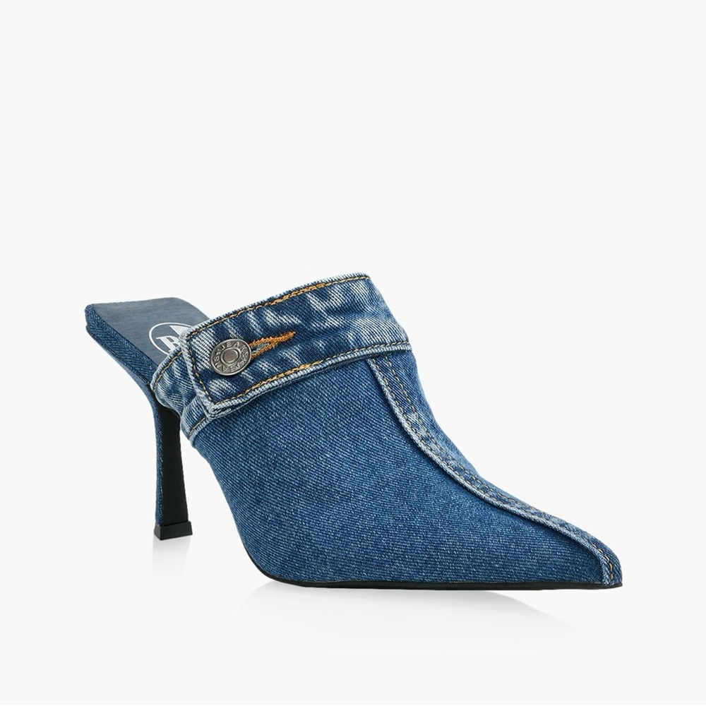 Brown’s Shoes B2 Beverly - Denim Blue Women's Mules